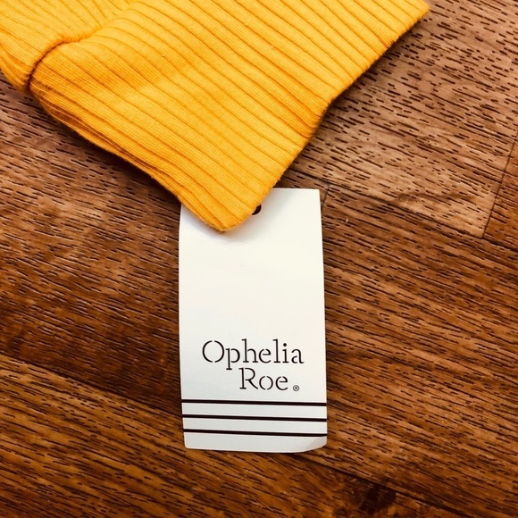 Golden Yellow Top NWT - Picture 5 of 7